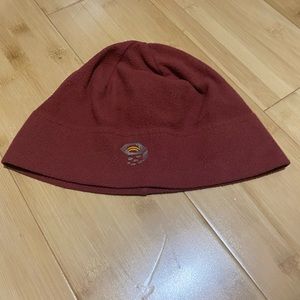 Mountain Hardwear Maroon Winter Beanie